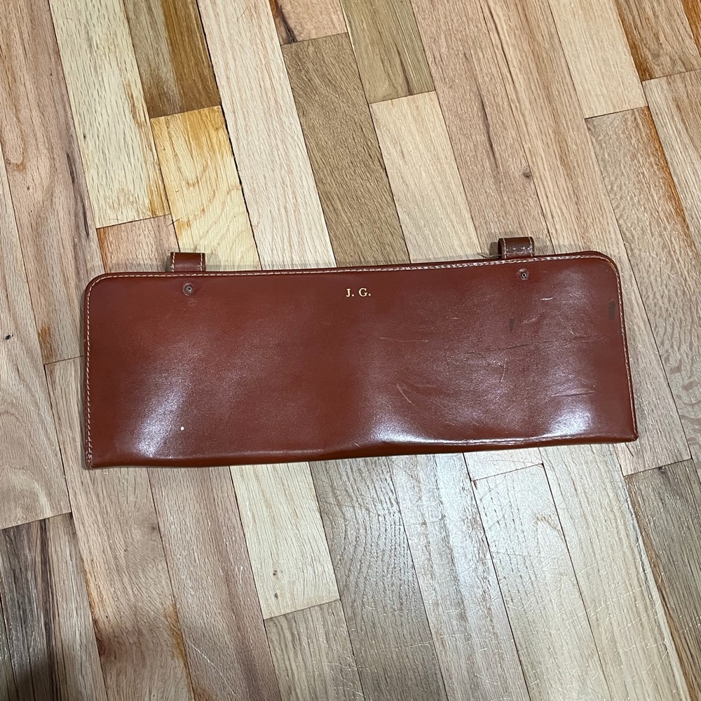 Vintage Men’s Cowhide Travel Case